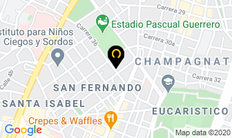 Mapa de Fedeliva en Cali