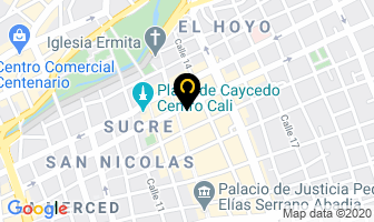 Mapa de Fedian en Cali