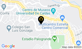 Mapa de Fenalco en Manizales
