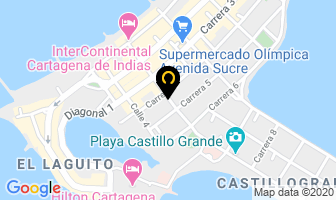 Mapa de Fenix Tours en Cartagena
