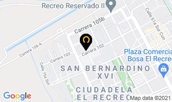 Mapa de Fernandez Arley en Bogotá D.C