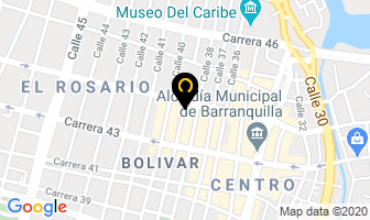 Mapa de Fernández Chagín Oscar en Barranquilla