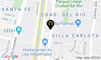 Mapa de Fernández & Cía. S.a. en Medellín