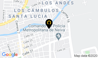 Mapa de Fernández Gómez Arnulfo en Neiva