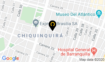 Mapa de Fernández Juan Carlos en Barranquilla