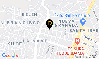 Mapa de Fernández Marín Héctor en Cali
