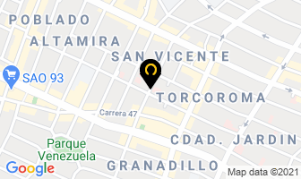 Mapa de Fernández Mercado Robinson en Barranquilla