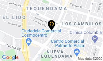 Mapa de Fernando Duque Nivia en Cali