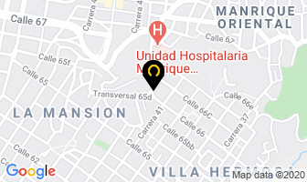 Mapa de Fernando Gonzalez Y El Combo Que Nota en Medellín