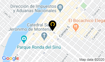 Mapa de Ferney Sarmiento Héctor en Montería