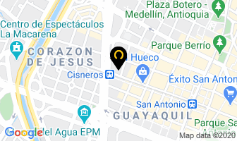 Mapa de Ferraceros S.a en Medellín