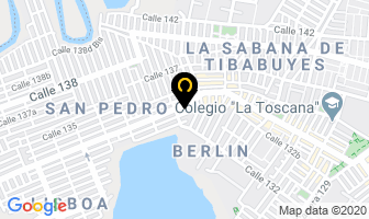 Mapa de Ferre Depositos Colombia en Bogotá D.C