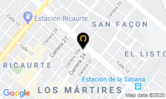 Mapa de Ferre Instrumentación Ltda. en Bogotá D.C
