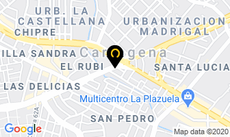 Mapa de Ferrealuminios Continental en Cartagena