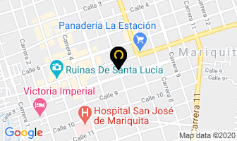 Mapa de Ferreares en Mariquita