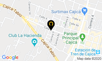 Mapa de Ferrecentro Cajicá en Cajicá