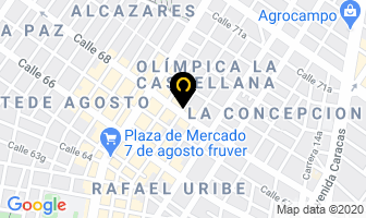 Mapa de Ferregerard en Bogotá D.C