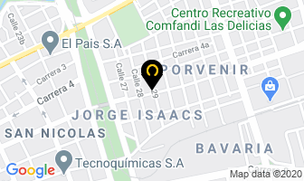 Mapa de Ferregummer en Cali