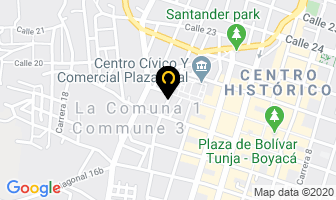 Mapa de Ferrehogar en Tunja