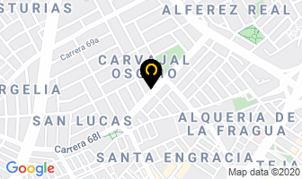 Mapa de Ferreismoga en Bogotá D.C