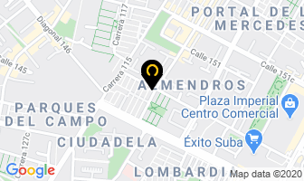 Mapa de Ferrelectricos Abc en Bogotá D.C