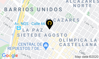 Mapa de Ferreléctricos Dinafer en Bogotá D.C