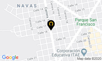 Mapa de Ferremateriales Az en Bucaramanga