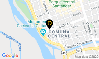 Mapa de Ferremétalicas Santander en Neiva