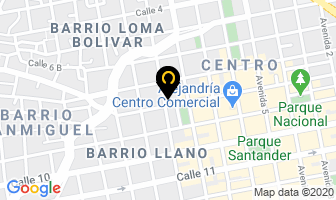 Mapa de Ferrepacho en Cúcuta