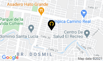 Mapa de Ferrepinturas El Rodeo en Villavicencio
