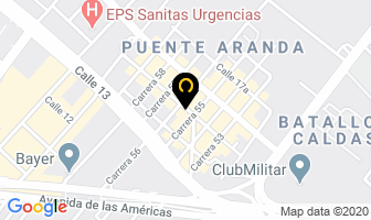Mapa de Ferreplast Y Materiales Eléctricos E.u. en Bogotá D.C