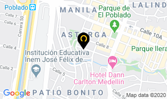 Mapa de Ferrer Botero Alberto en Medellín
