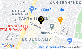 Mapa de Ferrerosa Tamayo César en Cali