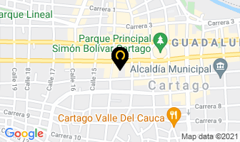 Mapa de Ferreservicios en Cartago