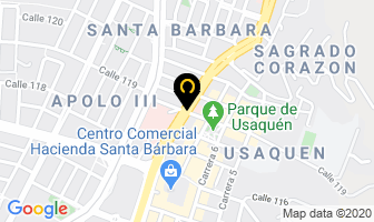 Mapa de Ferreteria 119 en Bogotá D.C