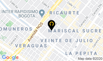 Mapa de Ferreteria Acero Max en Bogotá D.C