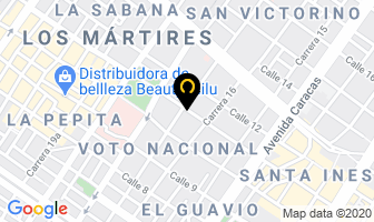 Mapa de Ferretería Alcibar en Bogotá D.C