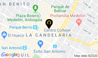 Mapa de Ferretería Alvarez en Medellín
