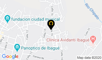 Mapa de Ferretería Ancón en Ibagué
