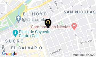 Mapa de Ferretería Antioqueña en Cali