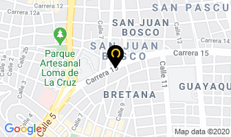 Mapa de Ferretería Aral Ltda. en Cali