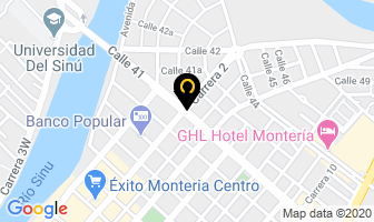 Mapa de Ferretería Así en Montería