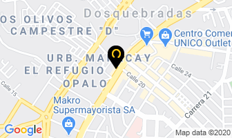 Mapa de Ferreteria Avenida en Dosquebradas