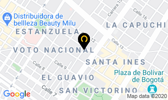 Mapa de Ferreteria Cabanzo en Bogotá D.C