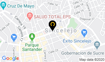 Mapa de Ferreteria Caldas en Sincelejo