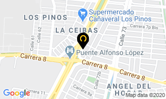 Mapa de Ferreteria Capri en Cali