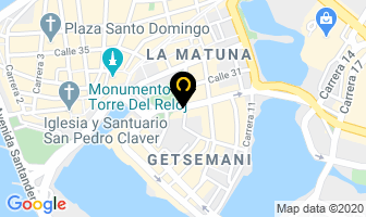 Mapa de Ferretería Centenario en Cartagena