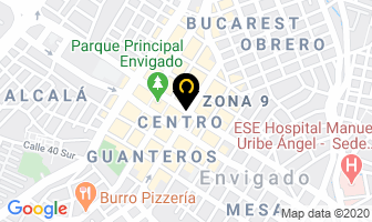 Mapa de Ferretería Corona en Envigado