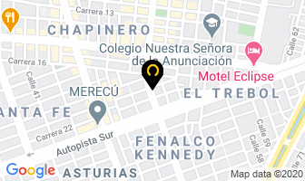 Mapa de Ferreteria Dominguez en Cali