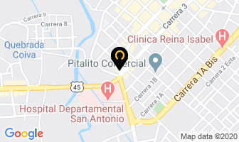 Mapa de Ferretería Dos Limas en Pitalito